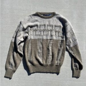 Vintage 90s Ugly Grandpa Sweater - Size Large